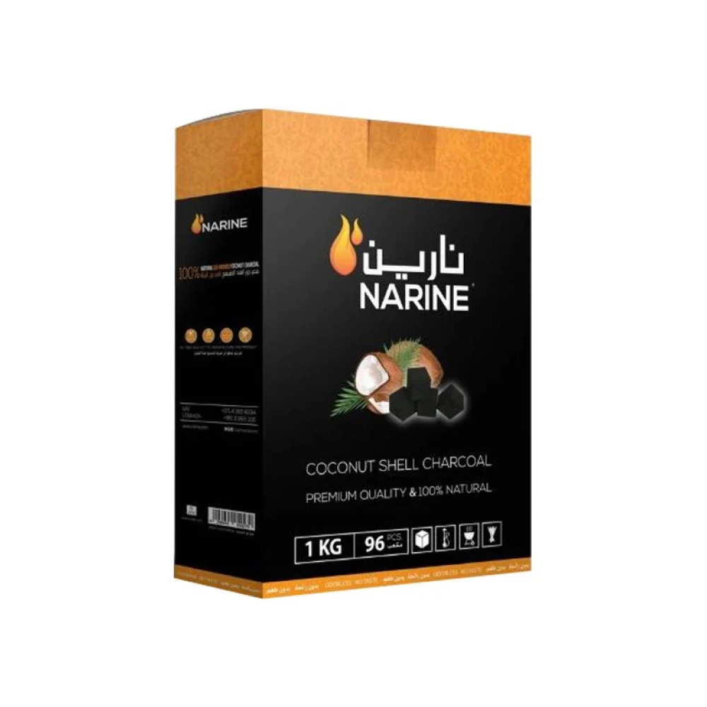 NARINE NATURAL COCONUT CHARCOAL